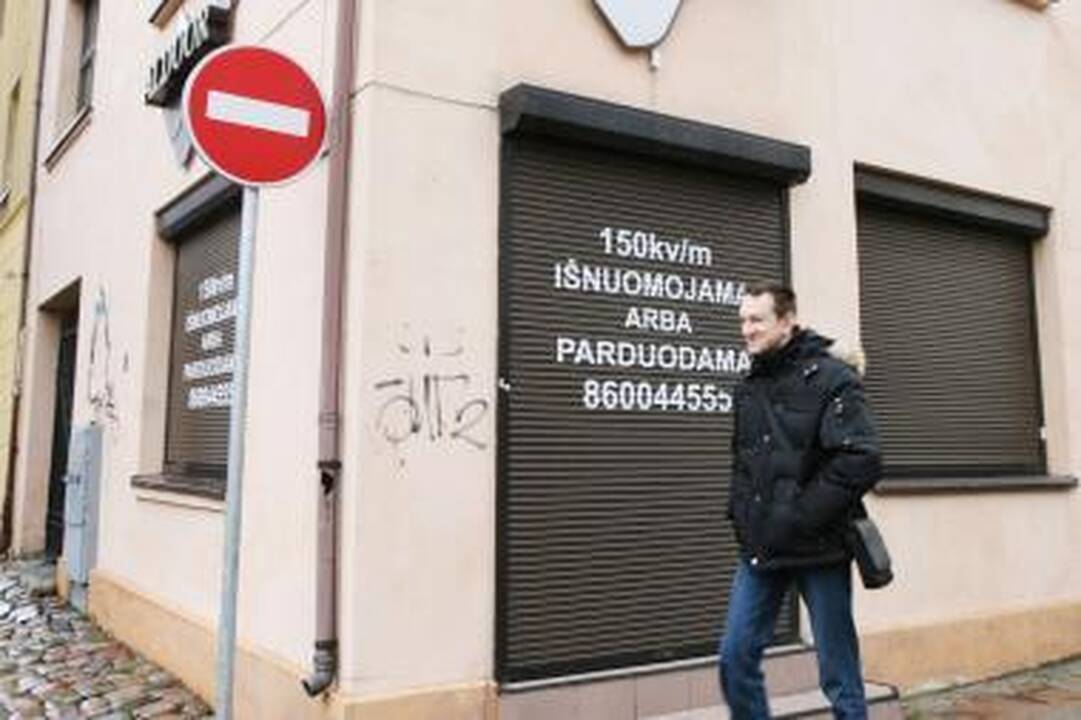 Klaipėdoje patalpų nuomos kainos - stabilios