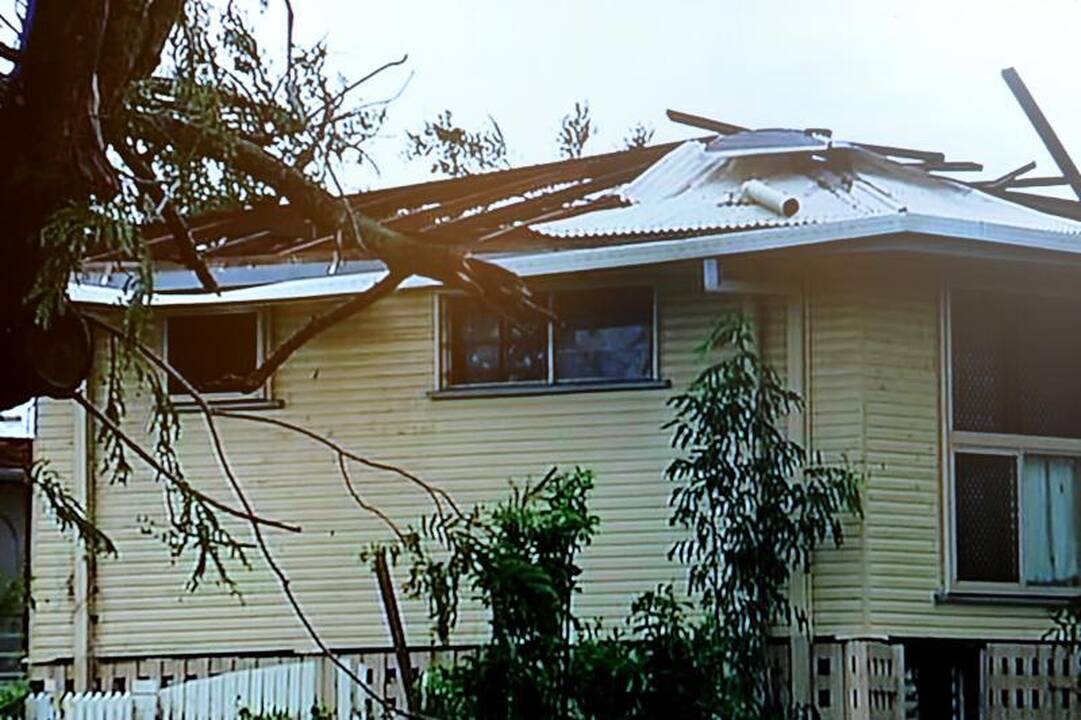 Australijos miestą nuniokojo „minitornadas“