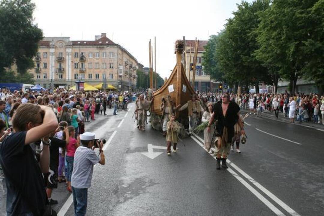 Jūros šventės akcentui - žiūrovų ovacijos