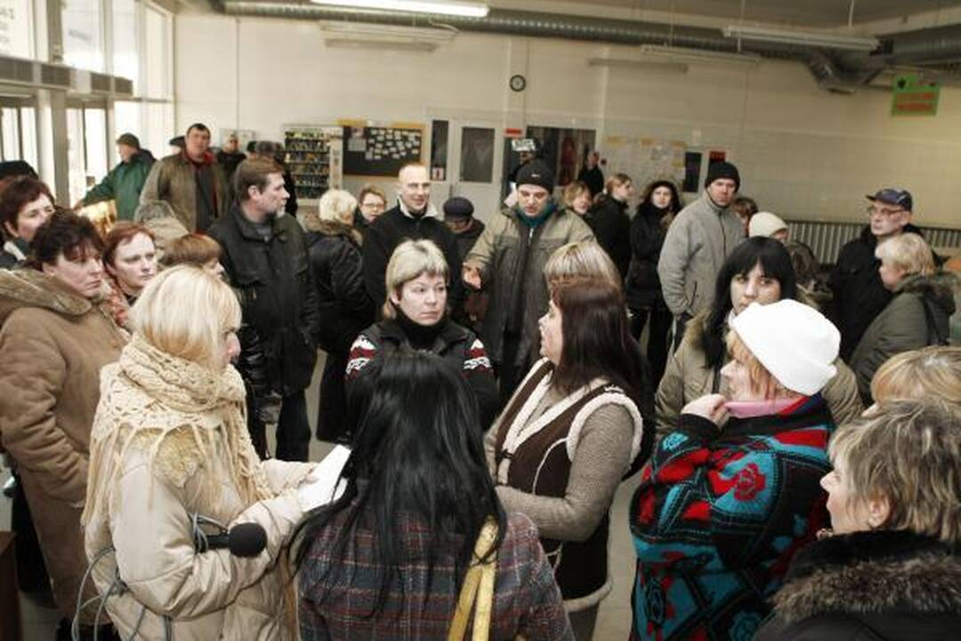 Sukilo uostamiesčio turgaus prekeiviai 