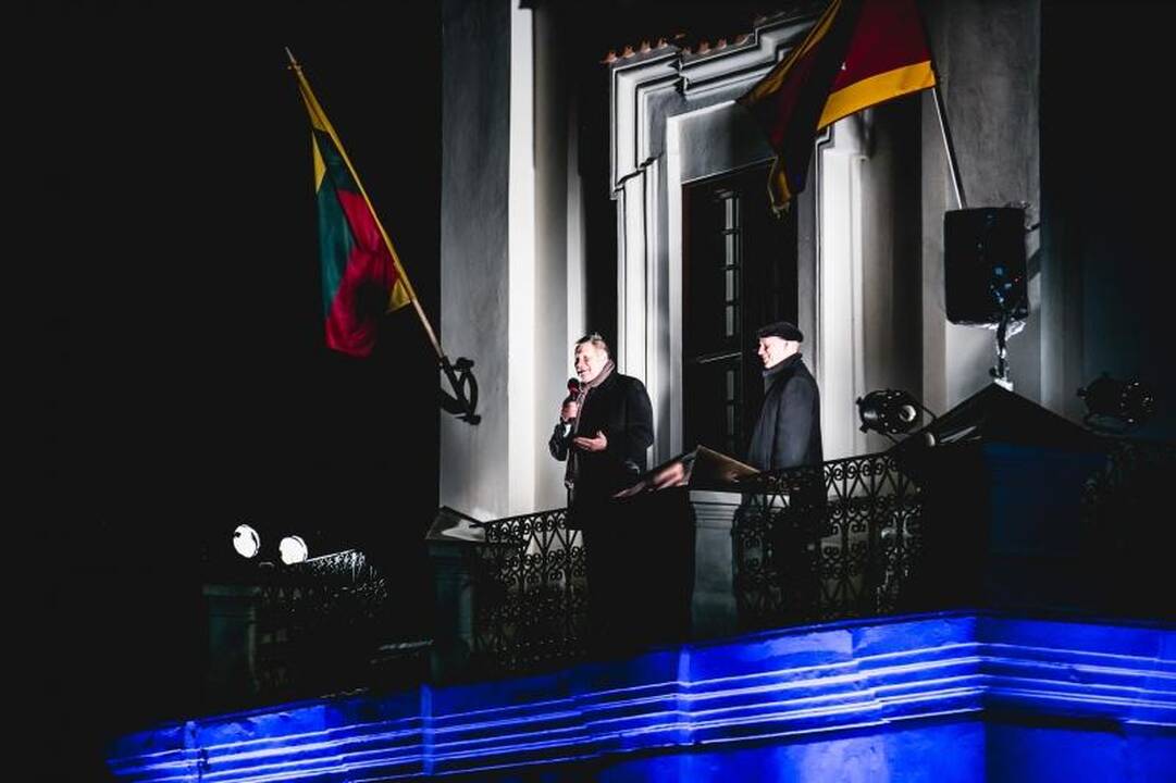 Kaunas pakiliai sutiko Naujuosius metus 