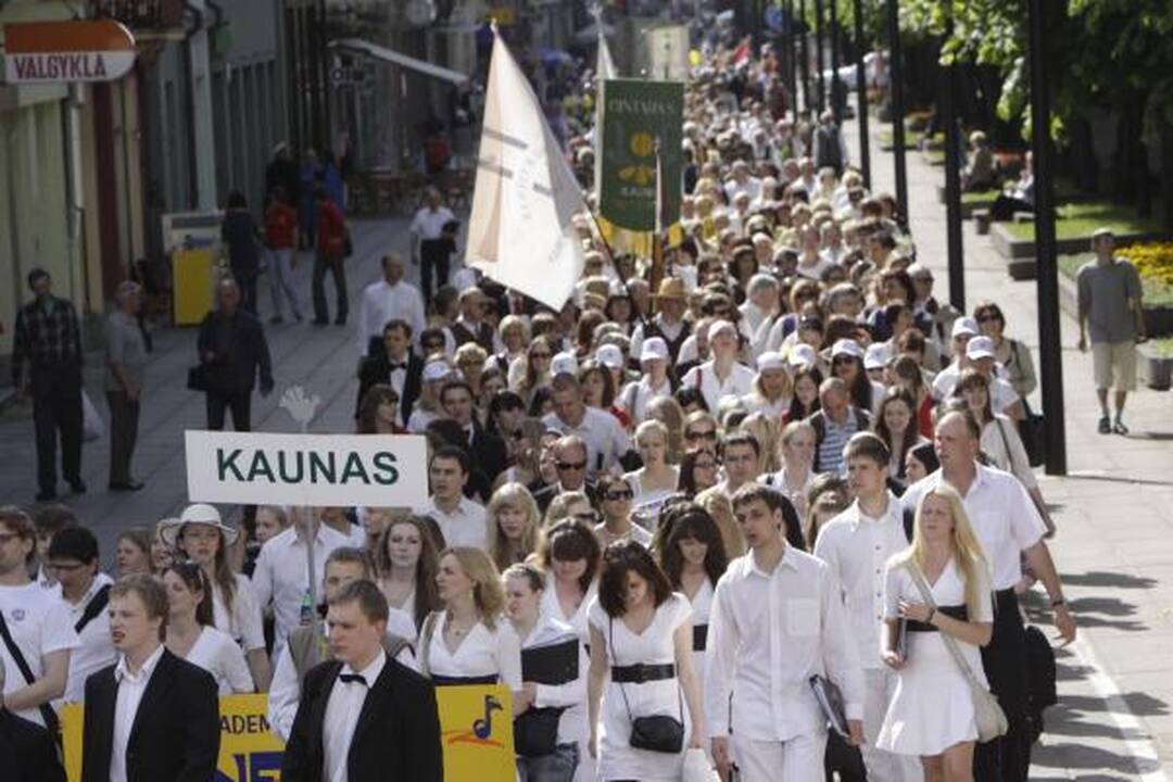 Šventė masinė, jausmas - patriotinis 