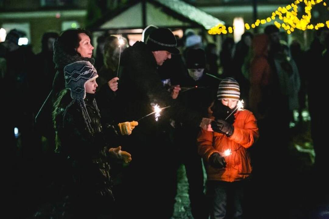 Kaunas pakiliai sutiko Naujuosius metus 