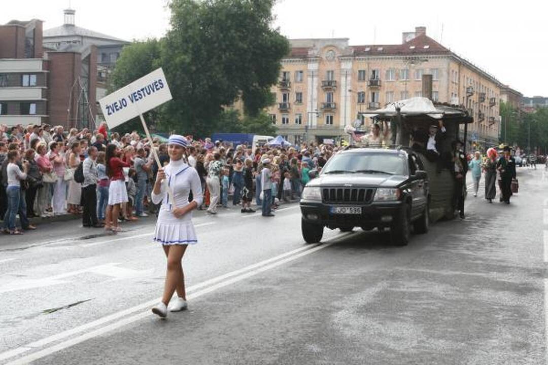 Jūros šventės akcentui - žiūrovų ovacijos