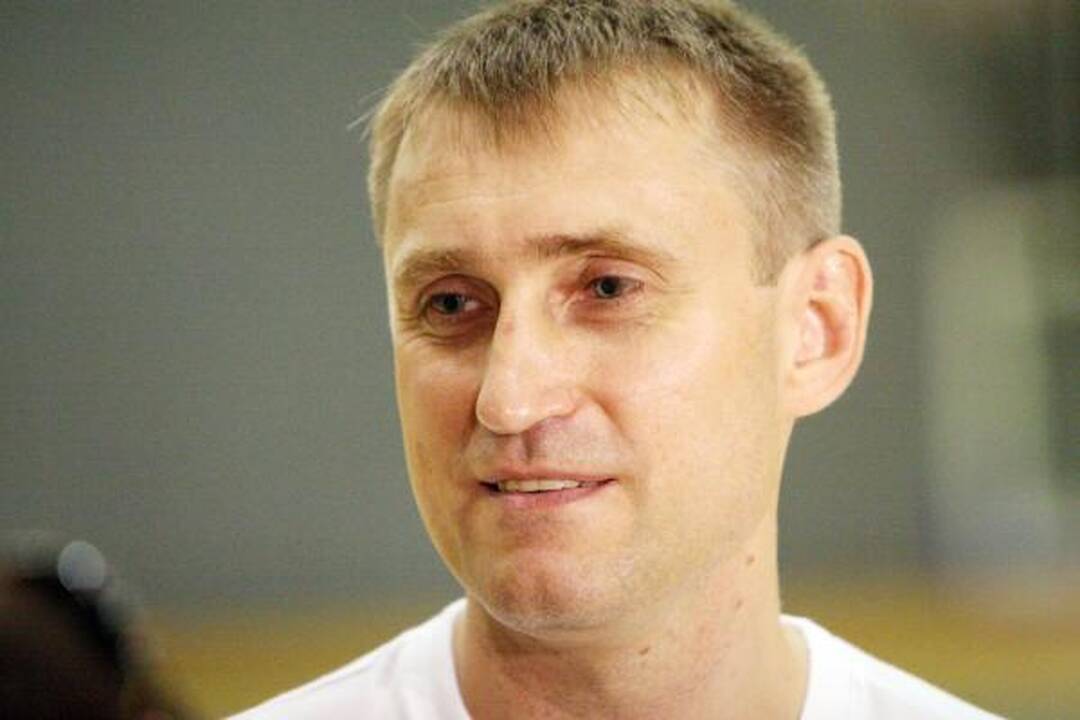Lietuvos krepšinio rinktinės vyrai prakaitą lieja pajūryje