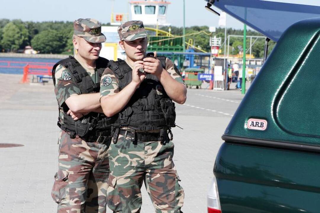 Klaipėdiečiams Danės krantinėje pasieniečiai demonstruos specialiąją techniką