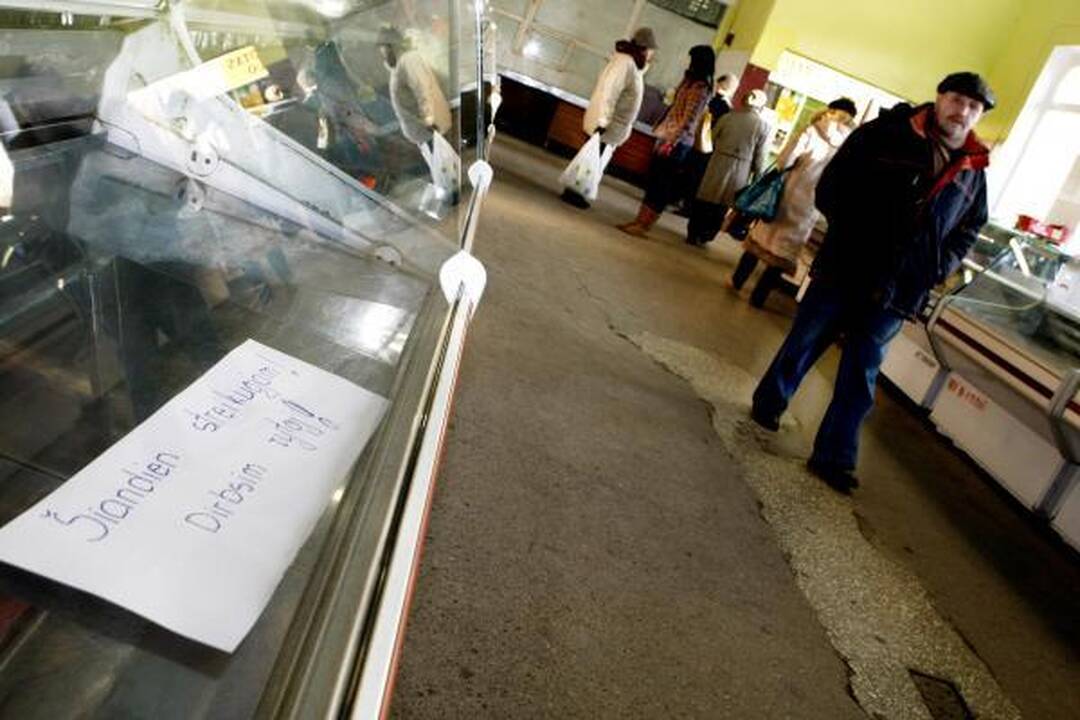 Sukilo uostamiesčio turgaus prekeiviai 