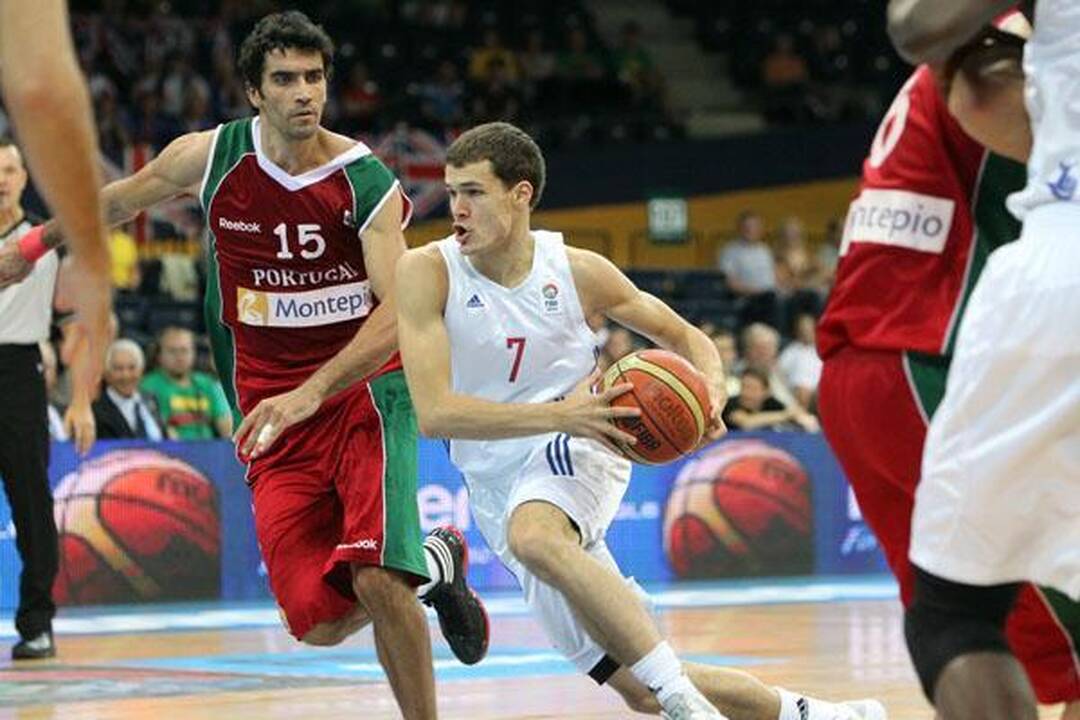 Britai iškovojo pirmąją pergalę krepšinio čempionate