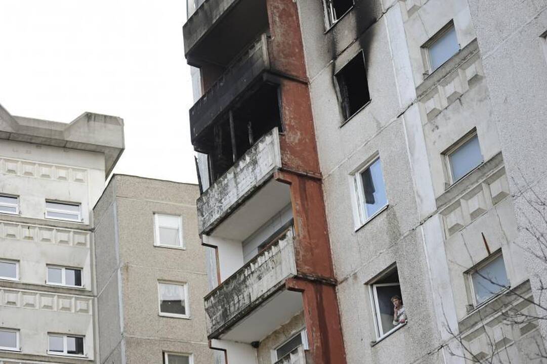 Tragiškas gaisras Kaune: sulaikytas įtariamasis