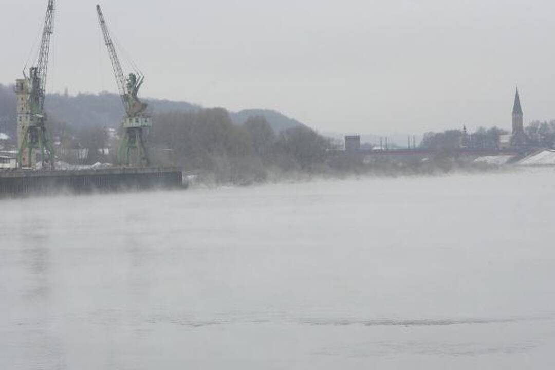Šaltis Kauną spaudžia, bet dar nelaužo