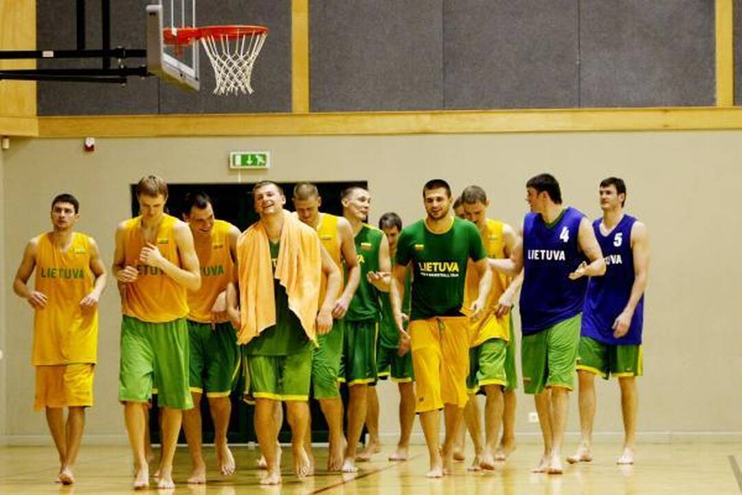 Krepšinio rinktinės pergalių pamatai dedami pajūryje