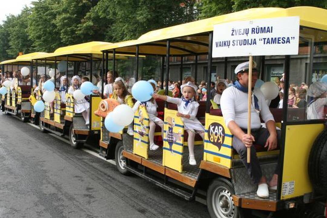 Jūros šventės akcentui - žiūrovų ovacijos