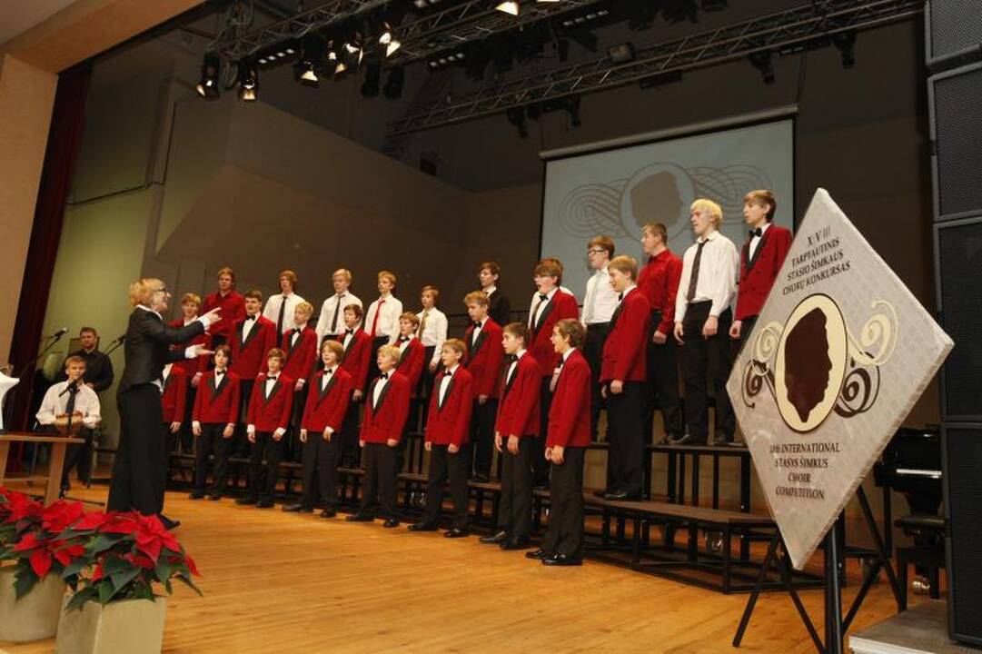 Stasio Šimkaus chorų konkurse triumfavo latviai
