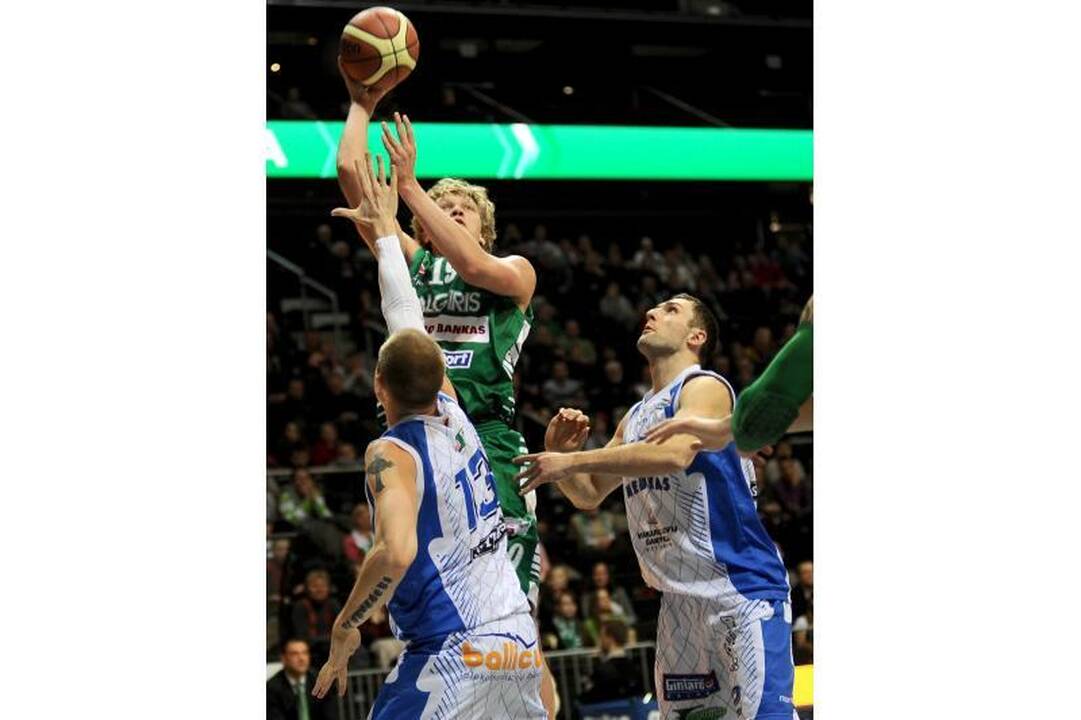 Netikėto pasipriešinimo sulaukęs „Žalgiris“ įveikė „Neptūną“