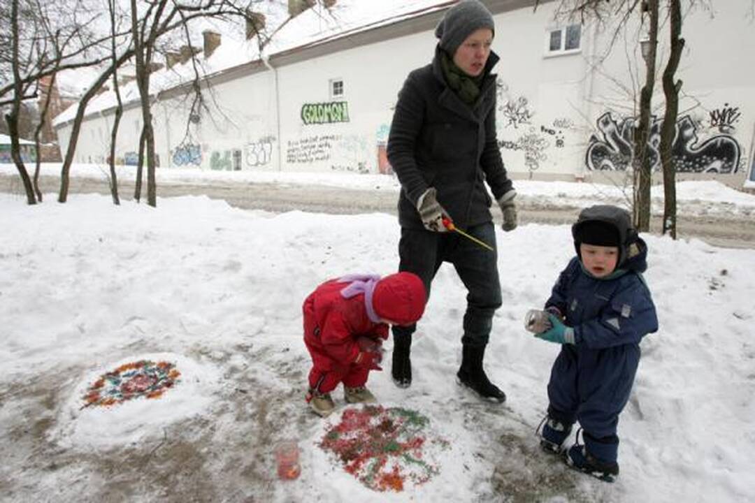 Agituojant už Tibeto skverą, Vilniuje surengtas specialus minėjimas