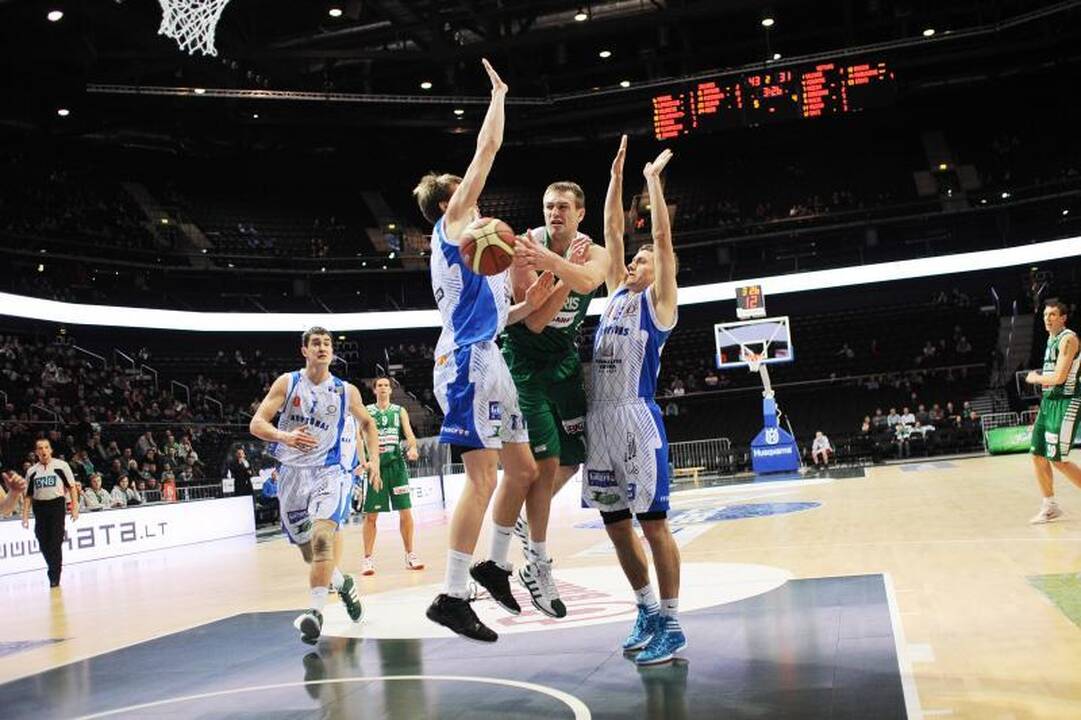 Netikėto pasipriešinimo sulaukęs „Žalgiris“ įveikė „Neptūną“