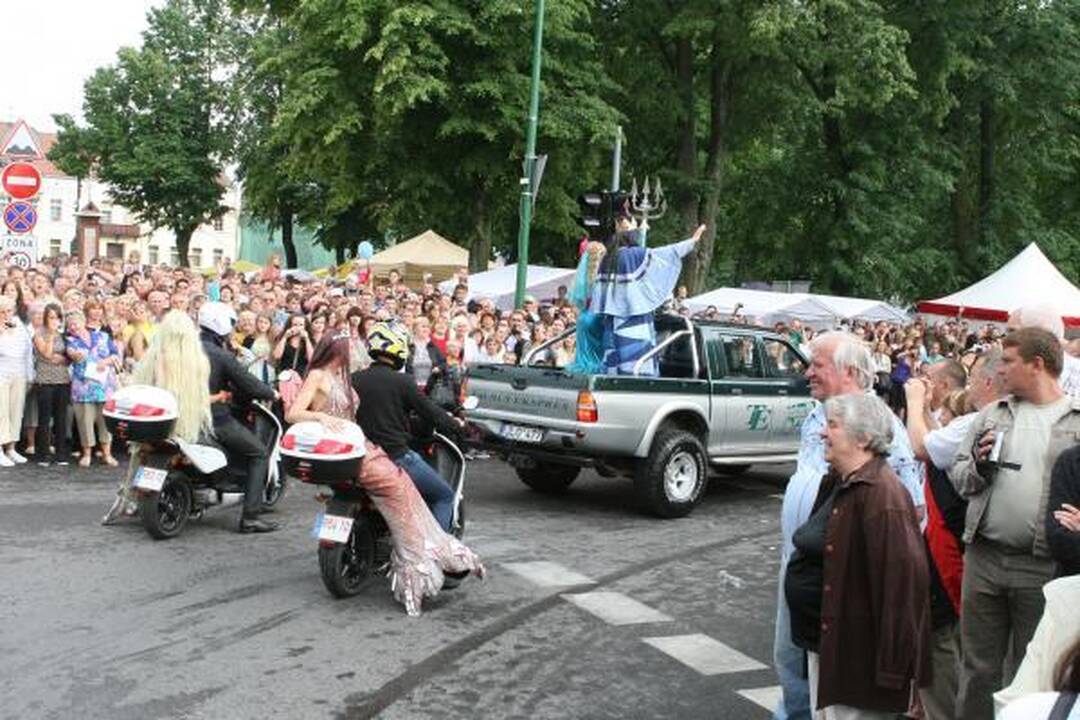 Jūros šventės akcentui - žiūrovų ovacijos