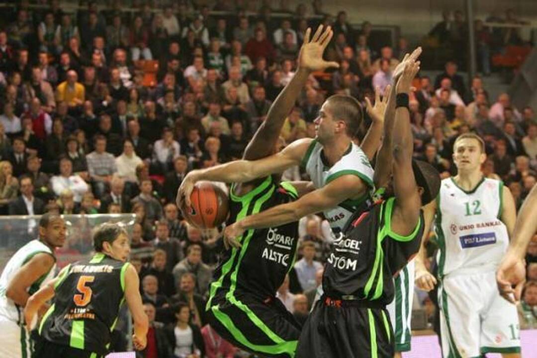 „Žalgiris“ - ASVEL: pirmoji pergalė 71:52 (papildyta)