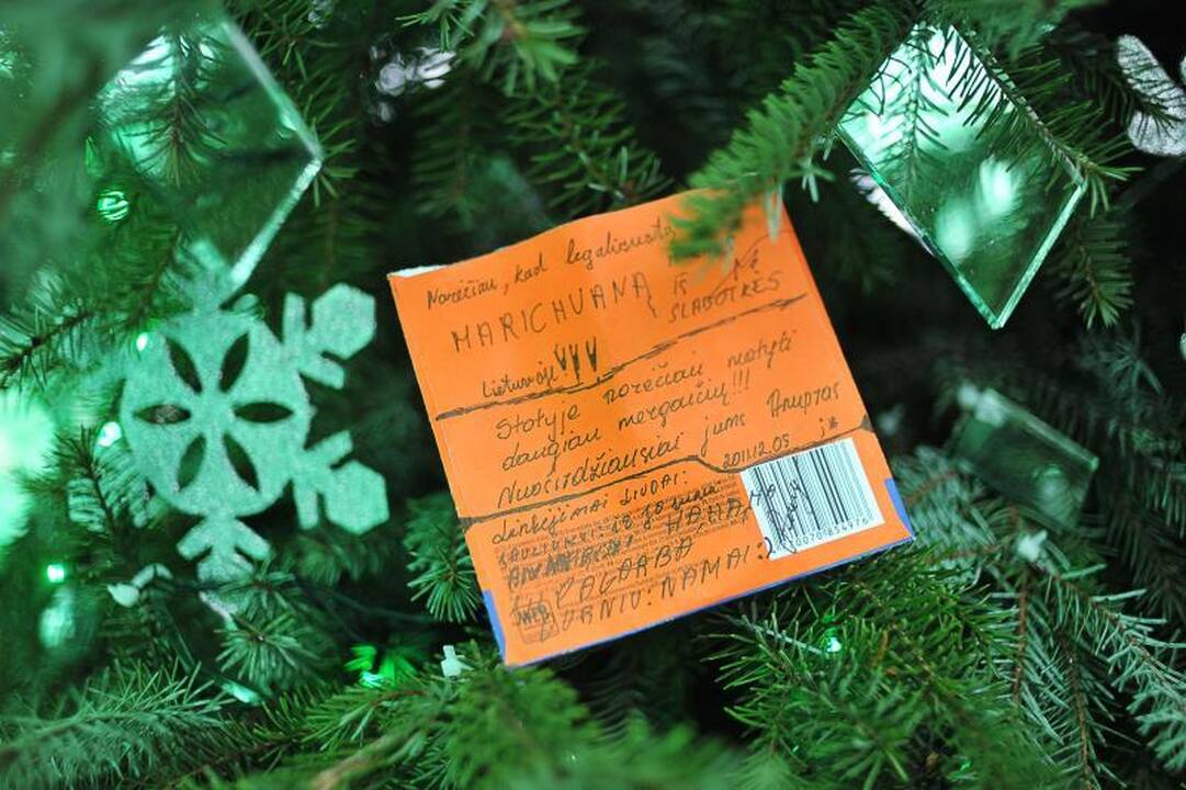 Kalėdų eglei kauniečiai patiki slapčiausias svajones