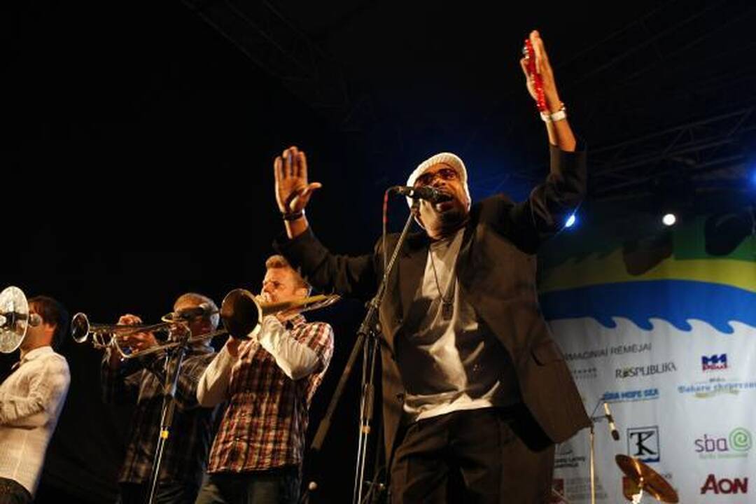 XVI Klaipėdos Pilies džiazo festivalio scenoje - žvaigždžių koncertas
