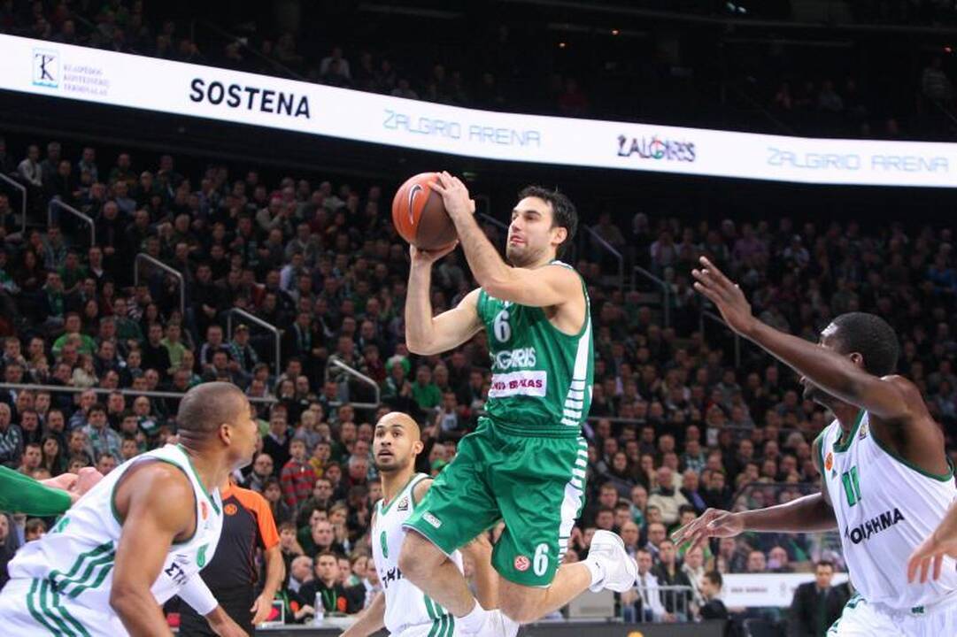 Į duobę įkritęs „Žalgiris“ neatsilaikė prieš Eurolygos čempionus