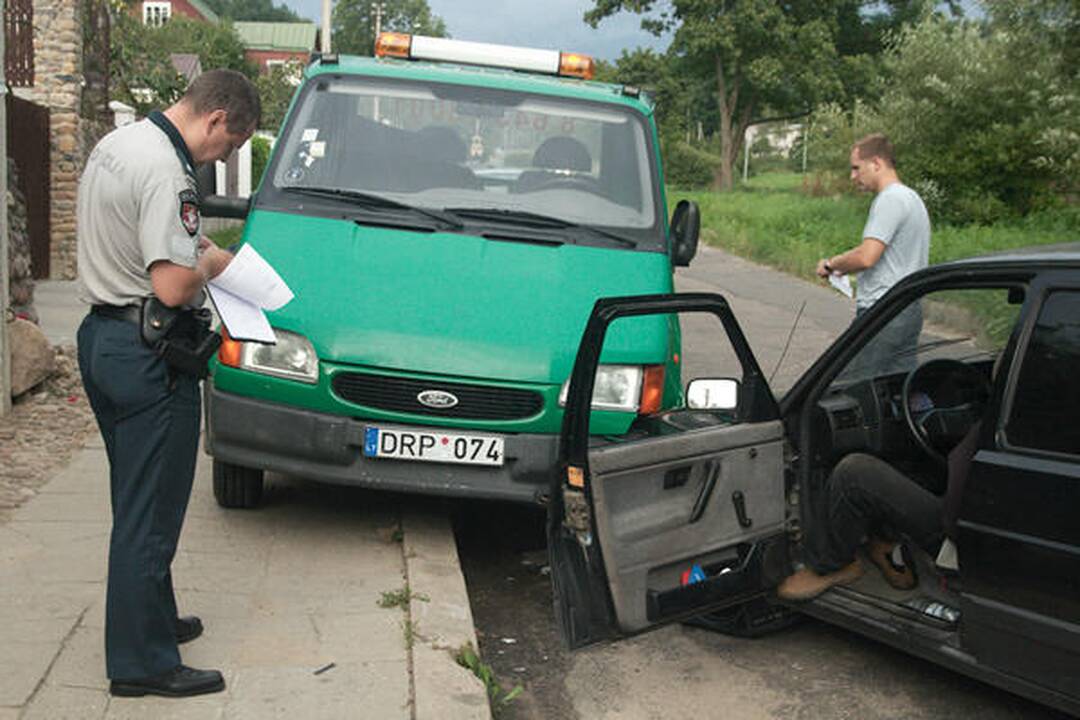 Vilniuje siautėjo „kelių budulis“
