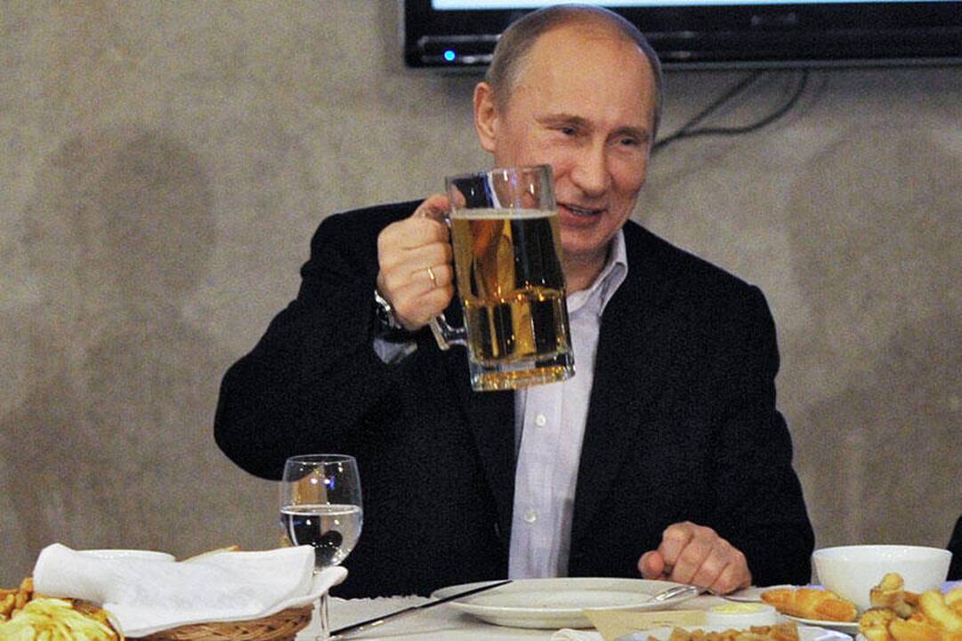 Daugiau nei 50 proc. Rusijos gyventojų pasiryžę balsuoti už V.Putiną
