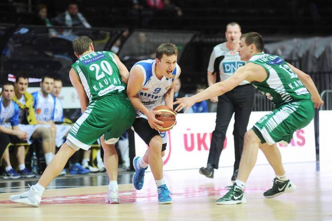 Netikėto pasipriešinimo sulaukęs „Žalgiris“ įveikė „Neptūną“