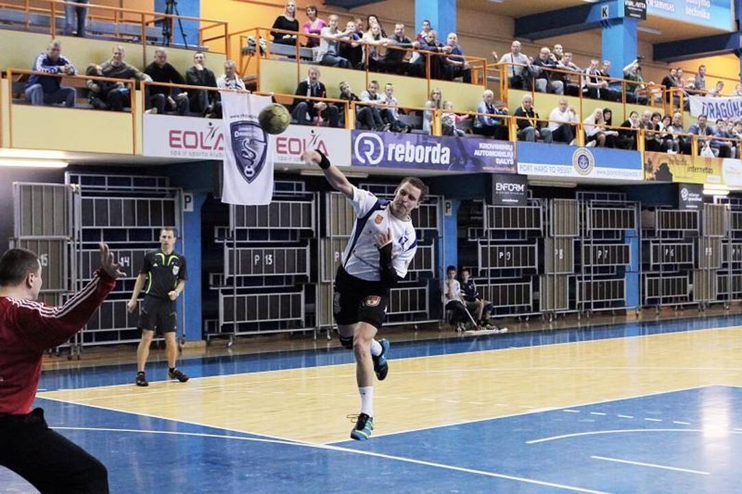 Favoritų pergalės Lietuvos vyrų rankinio lygos rungtynėse
