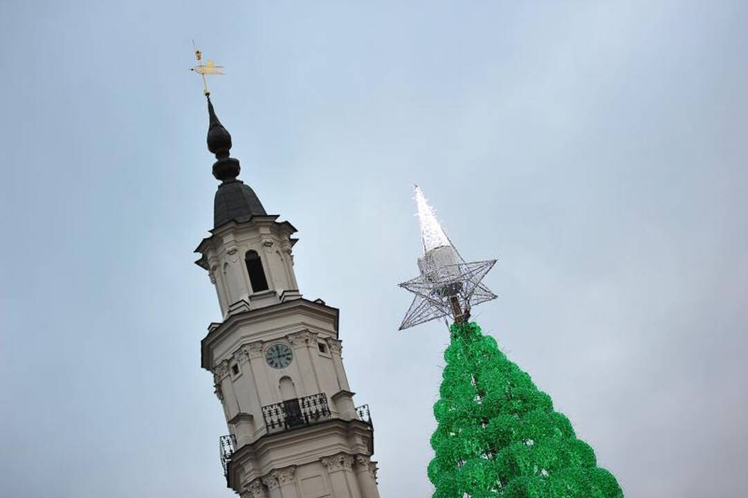 Kalėdų eglei kauniečiai patiki slapčiausias svajones