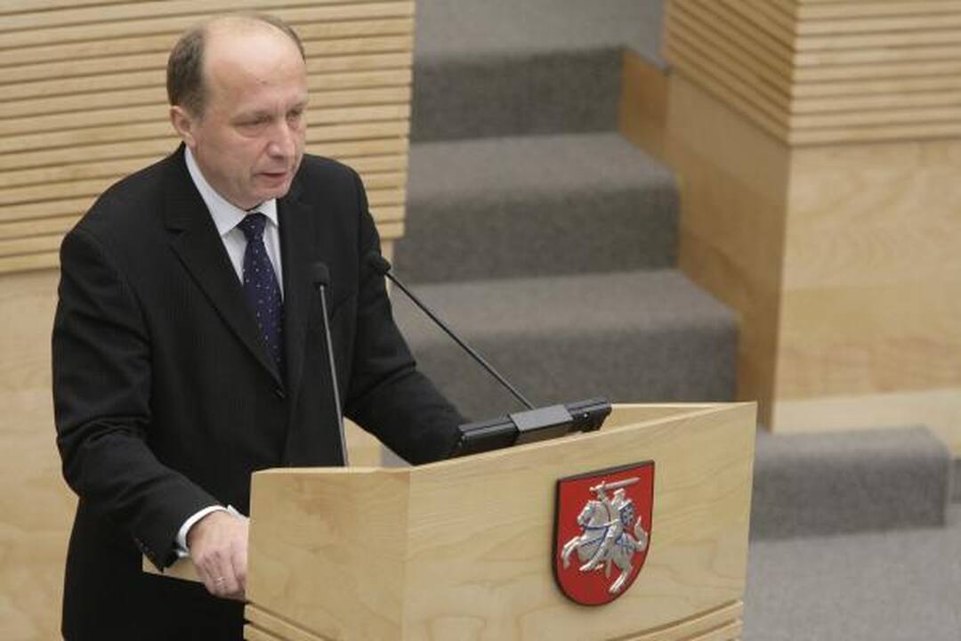 A.Kubilius išrinktas Premjeru