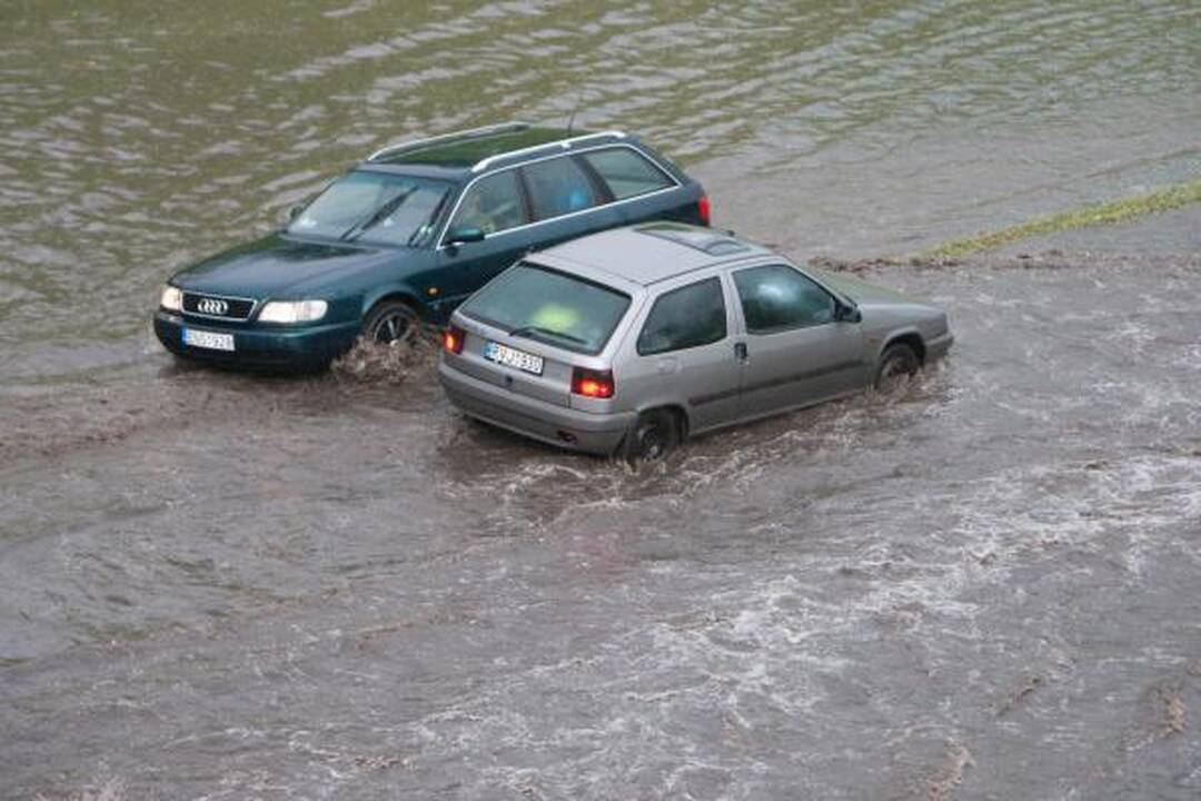 Liūtis ilgam paralyžiavo Vilniaus transportą