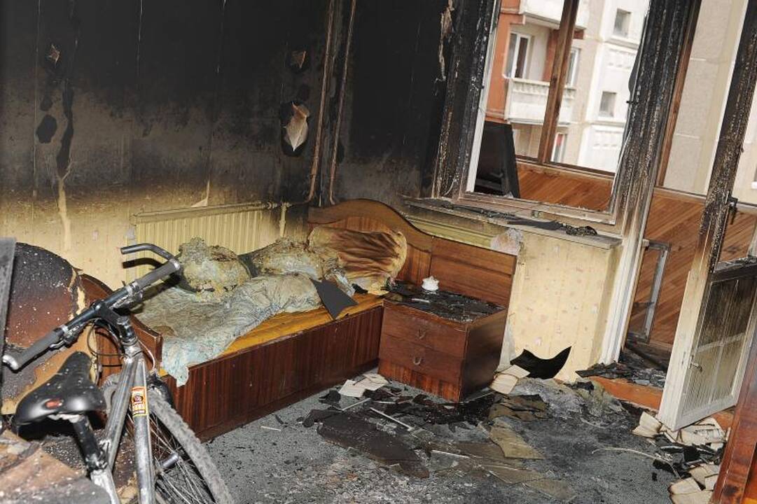 Tragiškas gaisras Kaune: sulaikytas įtariamasis