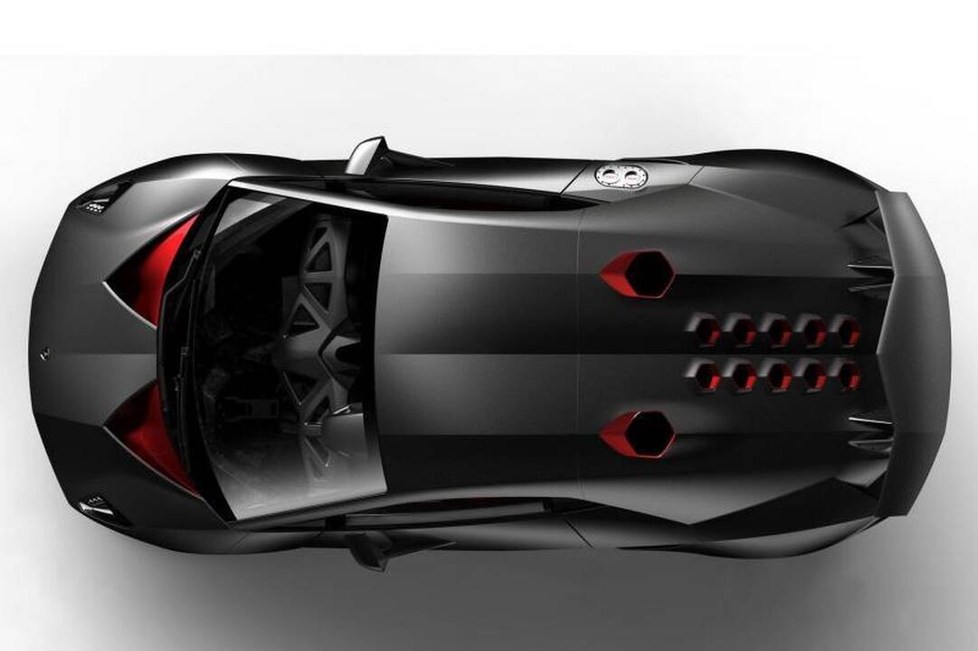 Brangiausias automobilis pasaulyje - „Lamborghini Sesto Elemento“