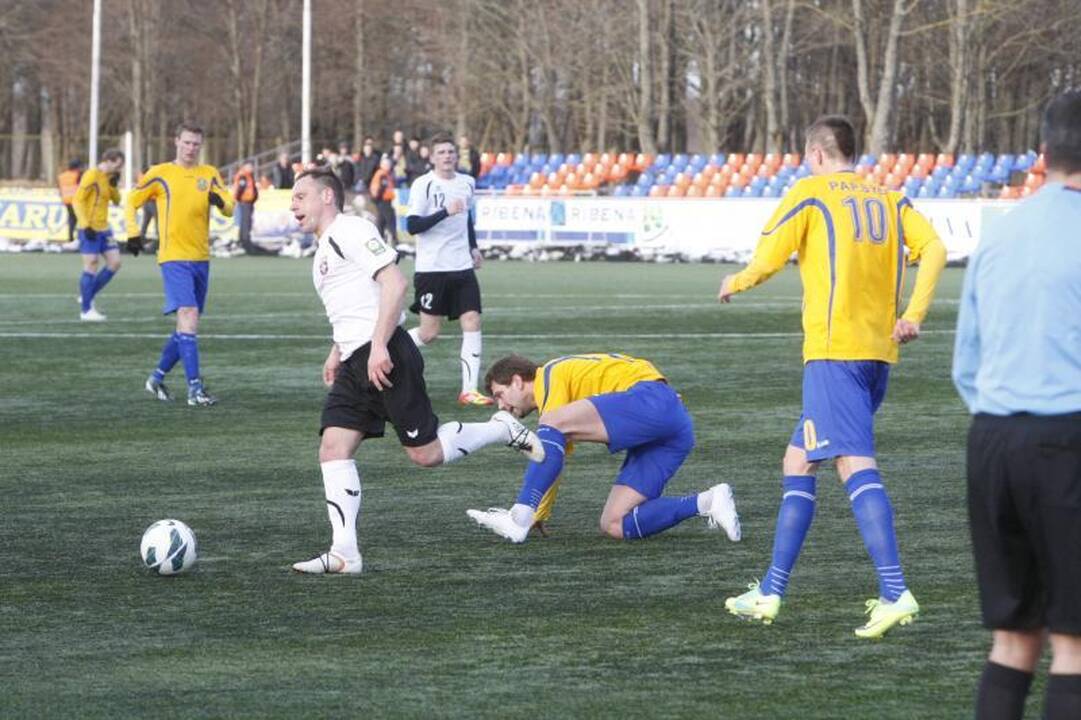Penkis įvarčius pelniusio E. Razulio vedamas „Atlantas“ sutrypė dzūkus