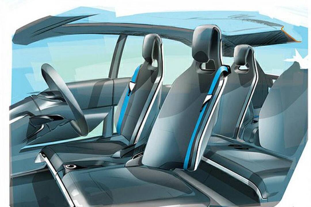 BMW pristatė koncepcinių elektromobilių „i8“ ir „i3“ galutinę viziją