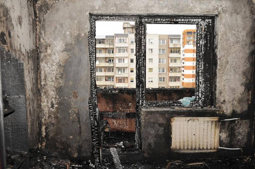 Tragiškas gaisras Kaune: sulaikytas įtariamasis