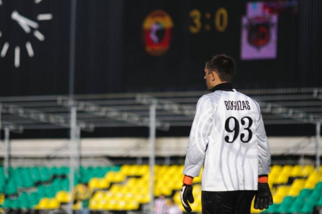 Dvejuose Lietuvos futbolo A lygos mačuose šeštadienį - 10 įvarčių