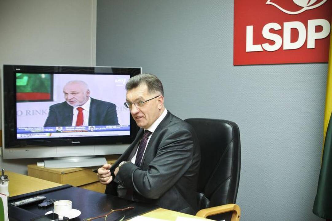 A. Butkevičius: koalicija su „tvarkiečiais“ ir Darbo partija - reali