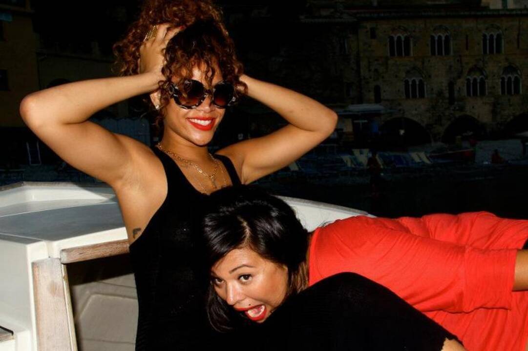 Rihanna paviešino intymias atostogų nuotraukas
