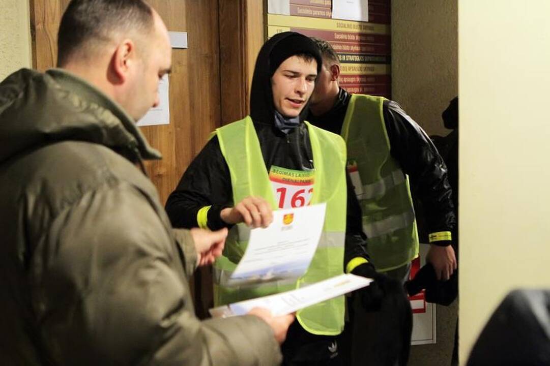 Klaipėdoje liepsnojo laužai, skirti Sausio 13-ajai 