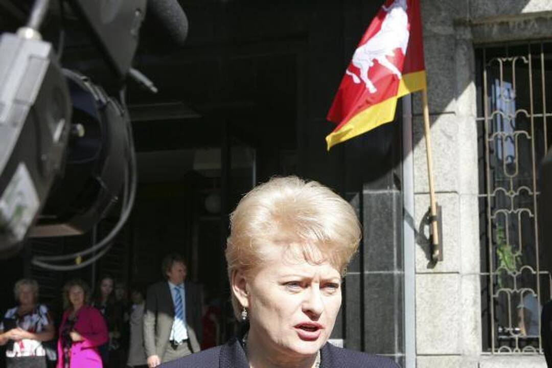 D.Grybauskaitė: Kaunas negaus ypatingų privilegijų (papildyta)