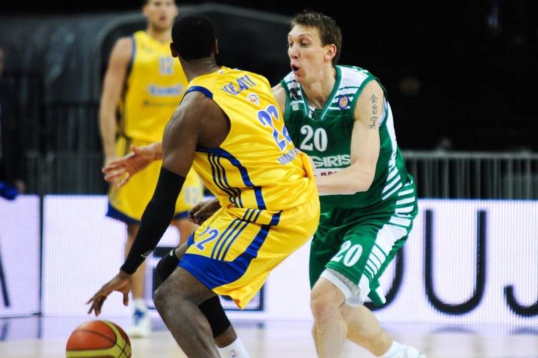 „Žalgiris“ krepšinio spektaklyje patiesė čempionus