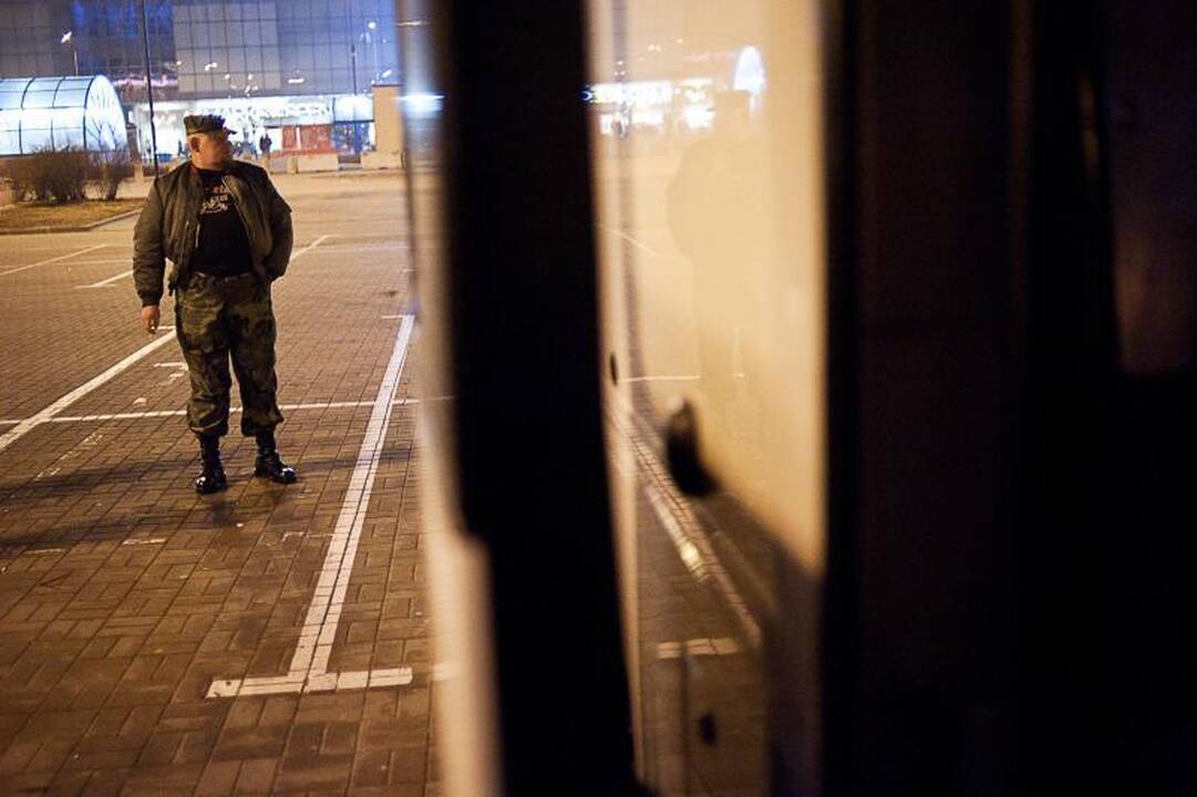 Lenkų nacionalistai: atvažiuojame taikiai (išskirtinis reportažas)