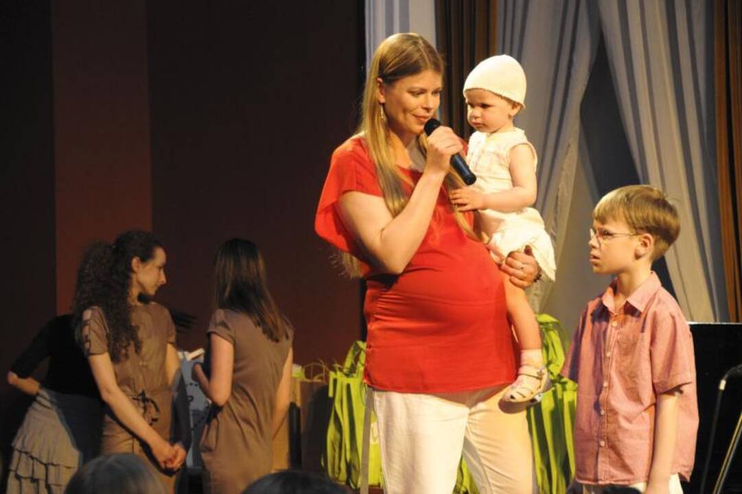 Vilniaus rotušėje – pavasarinė šventė būsimoms mamoms