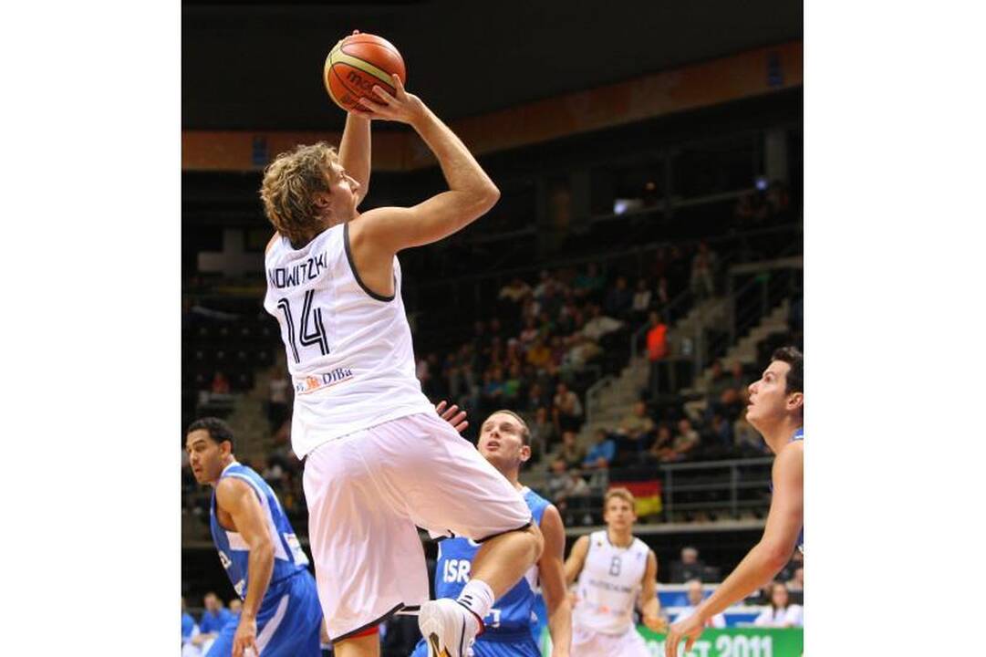 Žydai neprilygo D.Nowitzkio vedamiems vokiečiams