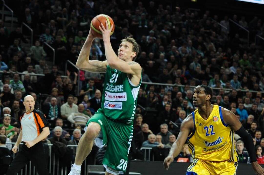 „Žalgiris“ krepšinio spektaklyje patiesė čempionus