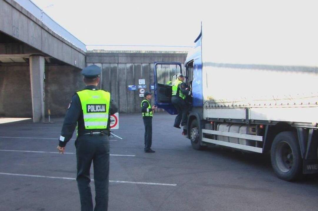 Klaipėdos uoste – netikėtas policijos reidas