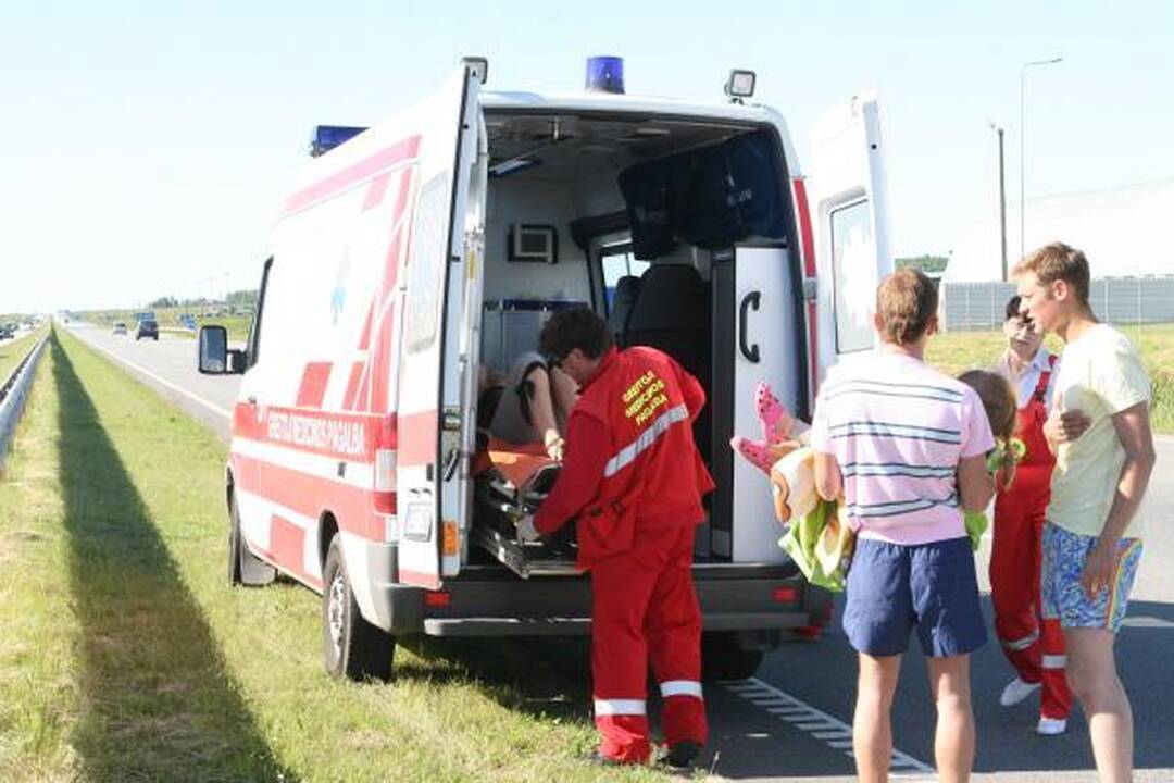 Kelyje iš Palangos – serijinė avarija