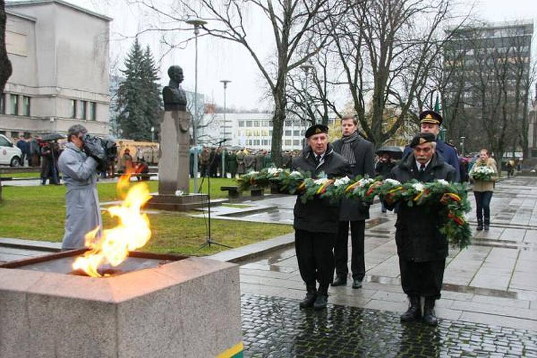 Kaune paminėta kariuomenės diena